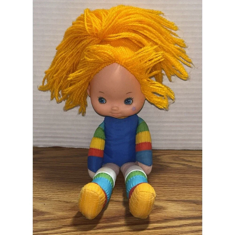 Vintage 1980s Rainbow Brite Dolls & Accessories Lot